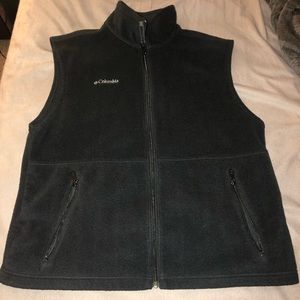 Men’s Black Columbia Vest- L